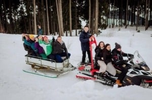 Events auf der Toni Alm - Skidoo